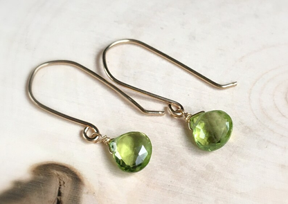 Lola Earrings - Peridot