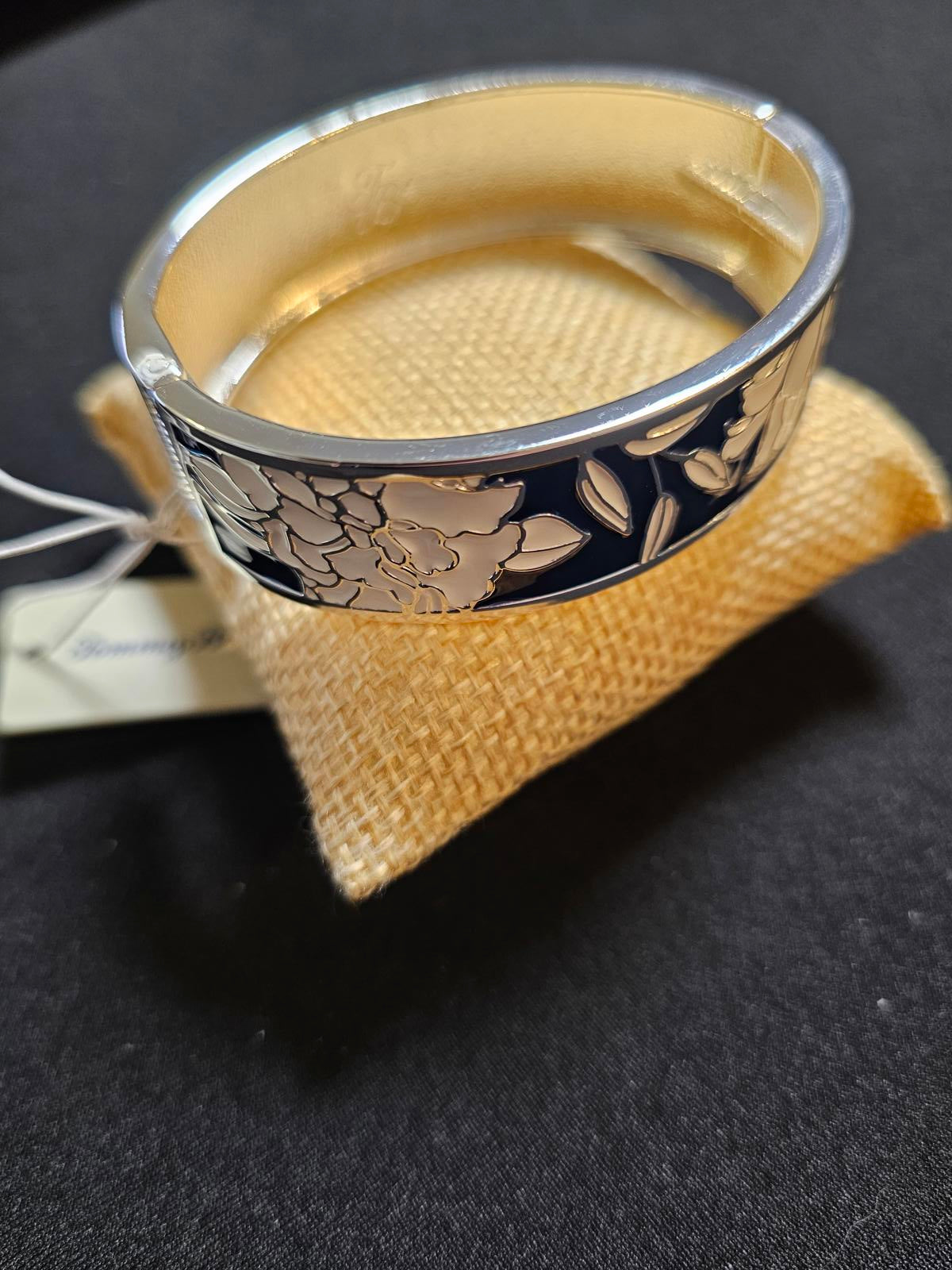 Tommy Bahama Elegant Floral Bangle Bracelet
