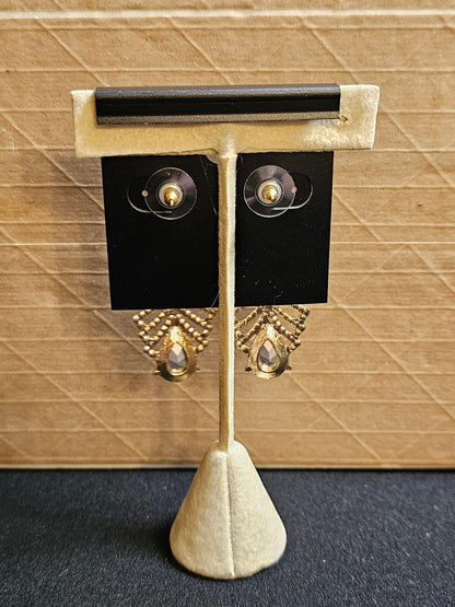 Elegant Saks Fifth Avenue Statement Earrings