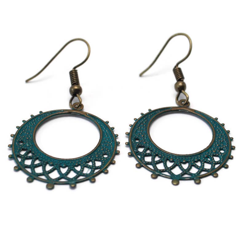 Demure Filigree Earrings