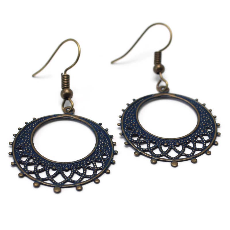 Demure Filigree Earrings