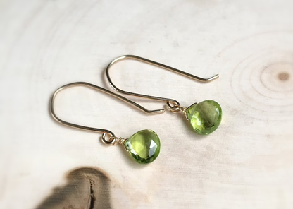 Lola Earrings - Peridot