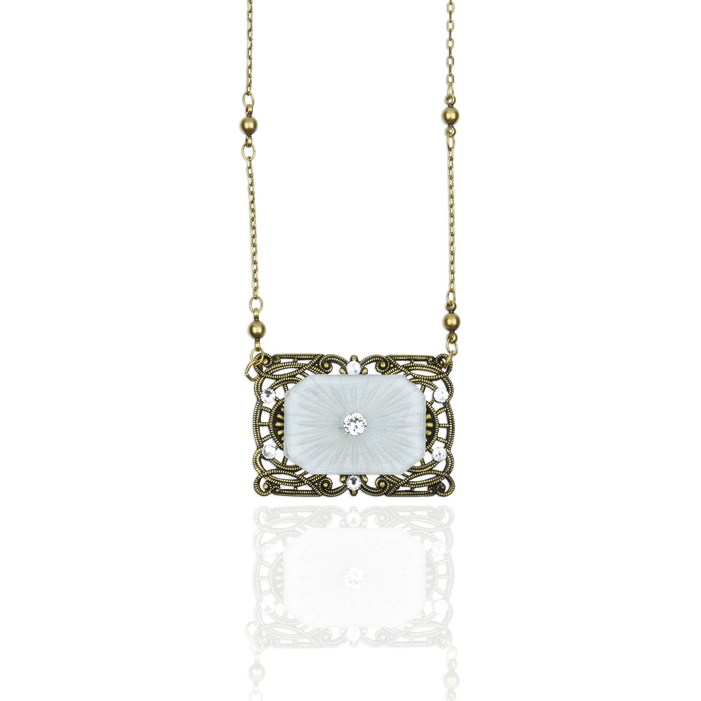 Anne's Vault Forever Sunray Crystal Necklace