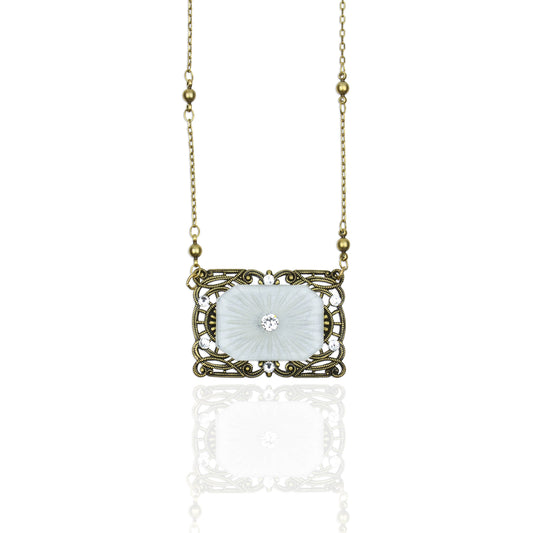 Anne's Vault Forever Sunray Crystal Necklace