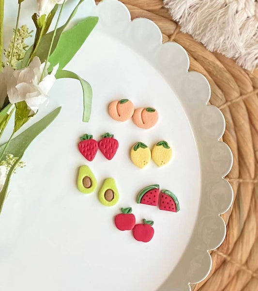 Feelin’ Fruity Clay Studs