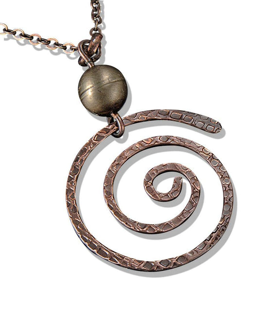 Banjara Spiral Long Necklace