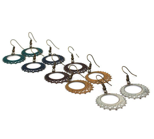 Demure Filigree Earrings