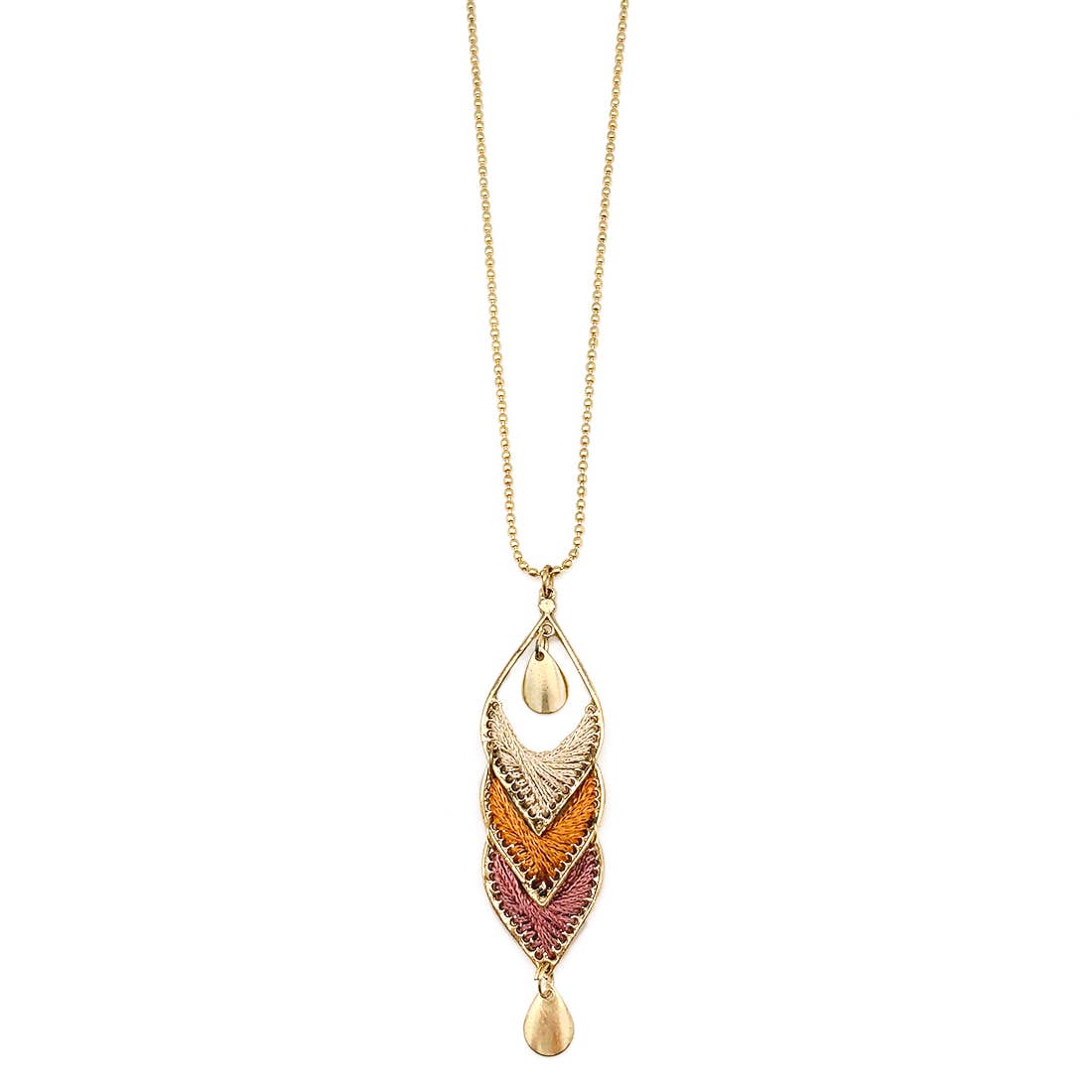 Sachi Desert Arches Collection Necklace - Triple Drop