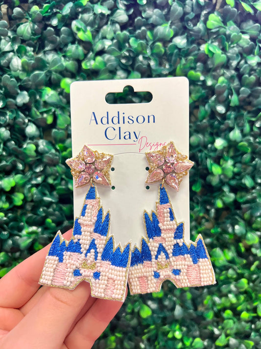 Castle Beaded Earrings