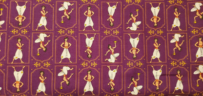 Disney Aladdin frames Fabric by the half yard. 100% Cotton.