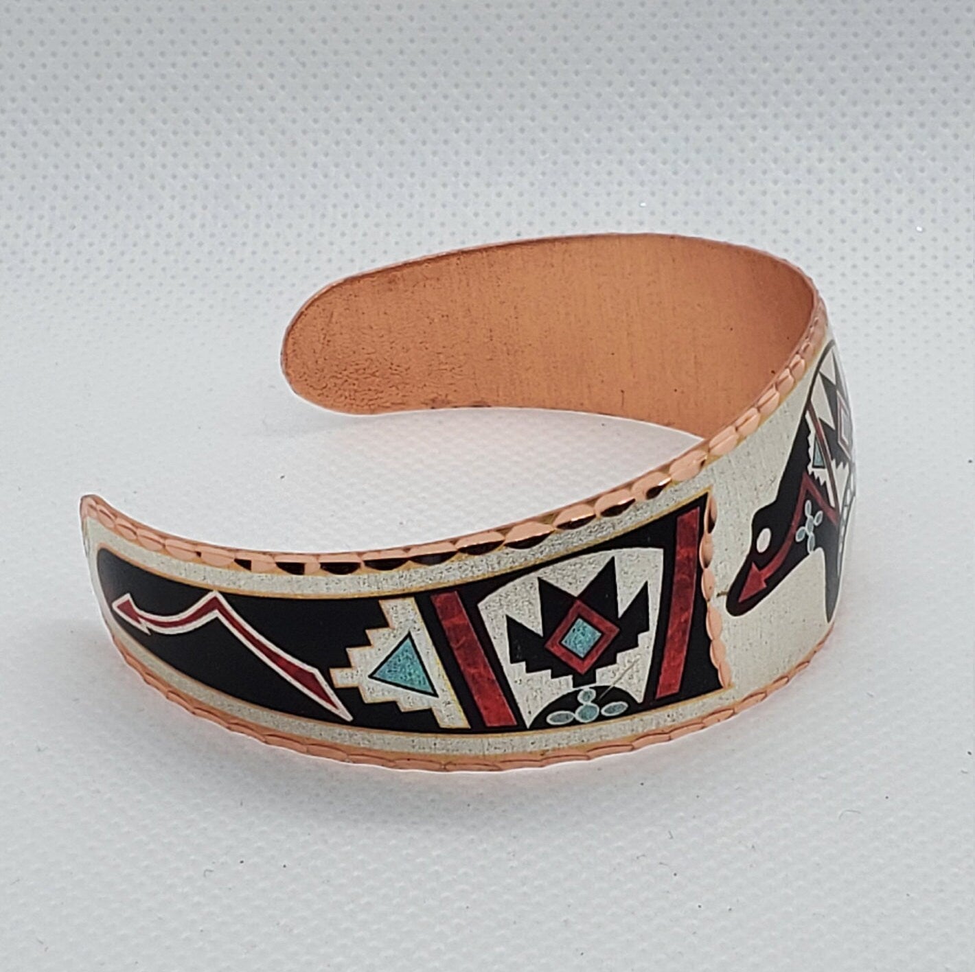 BR -Fetish Bear - Beautiful adjustable COPPER cuff bracelet.