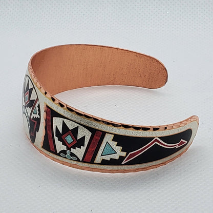 BR -Fetish Bear - Beautiful adjustable COPPER cuff bracelet.