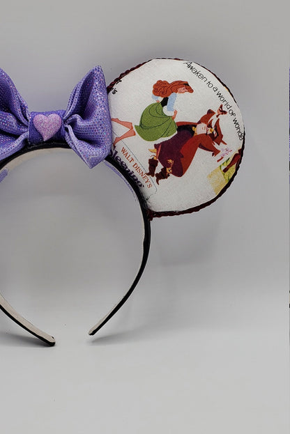 Sleepy Beauty Inspired Minnie Mouse Ears