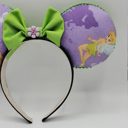 Tinkerbell Peter Pan Inspired Minnie Mouse Ears