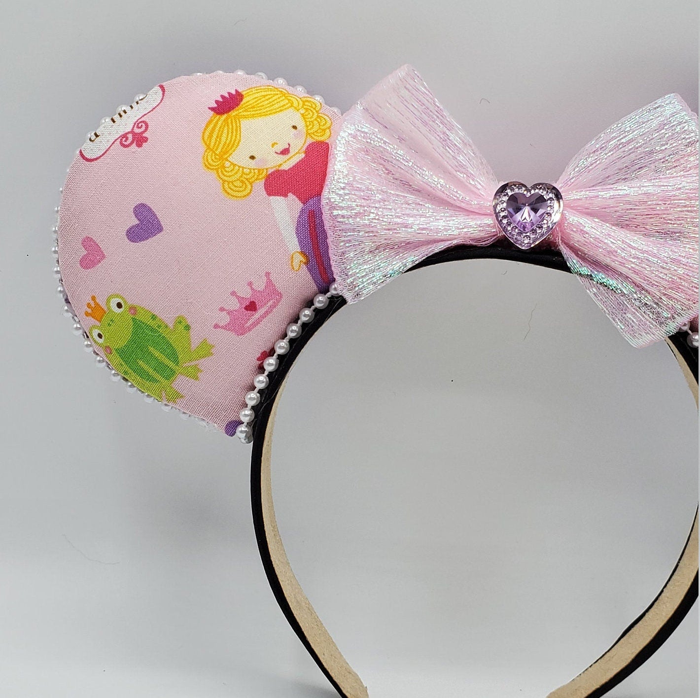 Little Princess and the Frog Inspired Minnie Mouse Ears