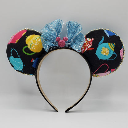 Mad Tea Cup Party Inspired Minnie Mouse Ears