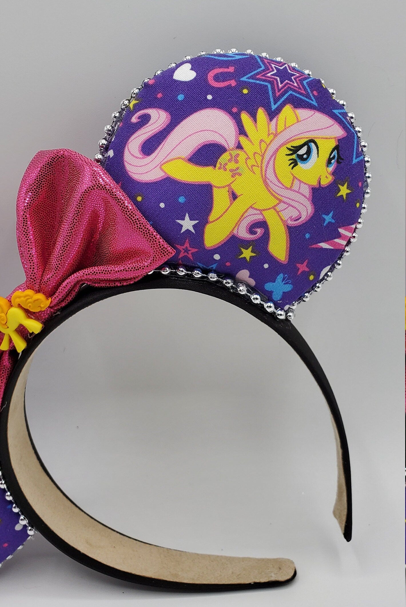 Fluttershy My Little Pony Inspired Minnie Mouse Ears
