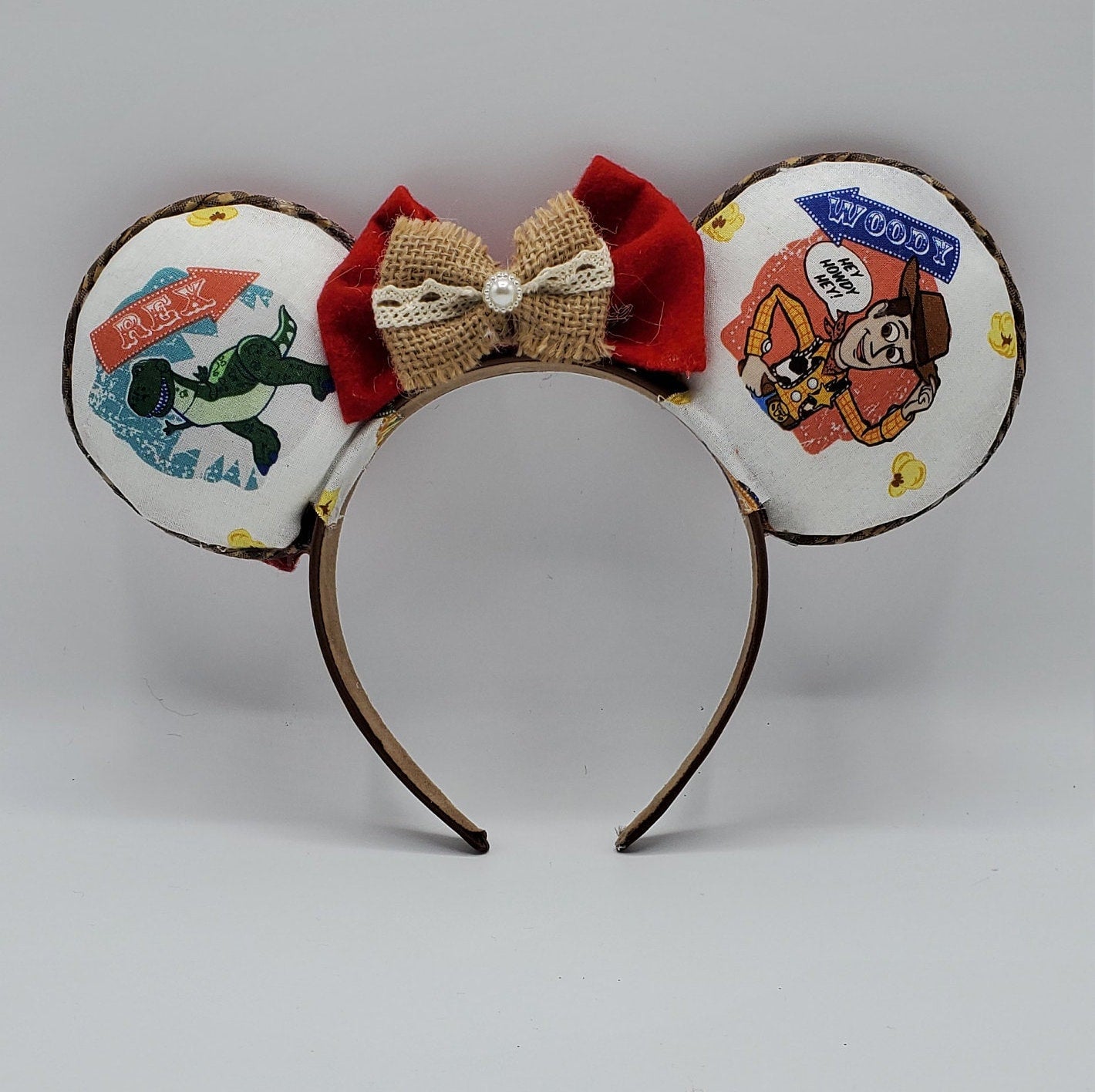 Toy Story Woody and Rex Inspired Minnie Mouse Ears
