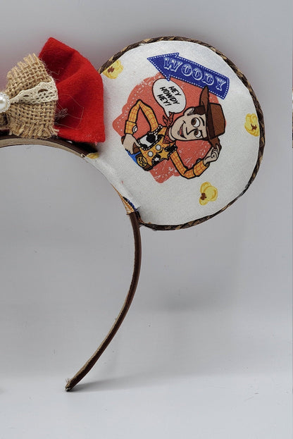 Toy Story Woody and Rex Inspired Minnie Mouse Ears