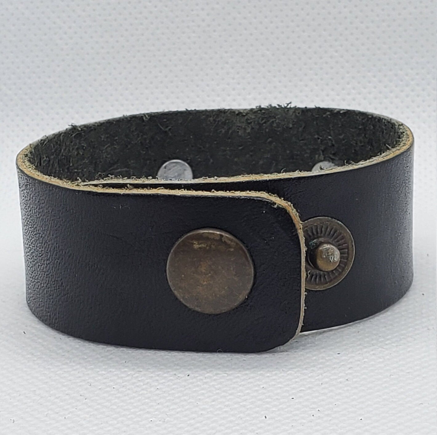 B - Cowboy Boots - Beautiful adjustable COPPER leather bracelet.