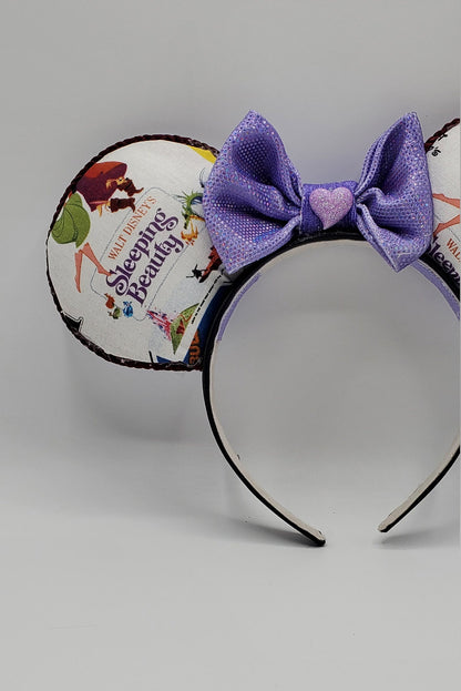 Sleepy Beauty Inspired Minnie Mouse Ears