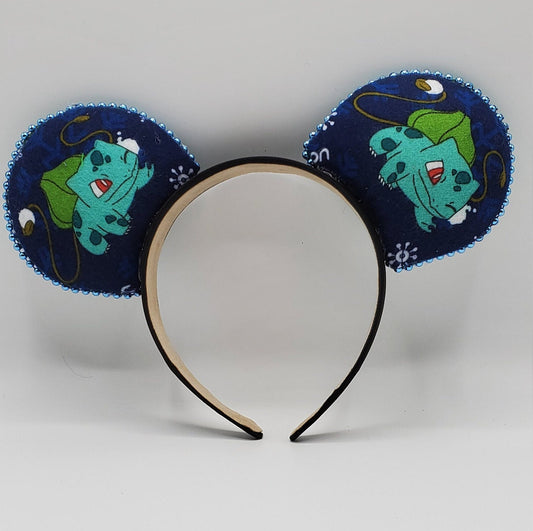 Pokemon Bulbasaur Inspired Minnie Mouse Ears