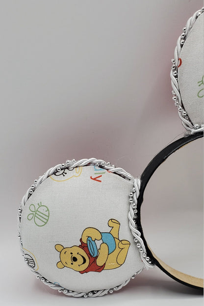 Winnie the Pooh and Piglet Inspired Minnie/Mickey Mouse Ears