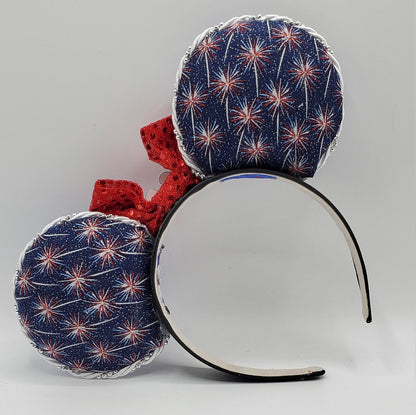 Patriotic Snoopy Inspired Minnie Mouse Ears