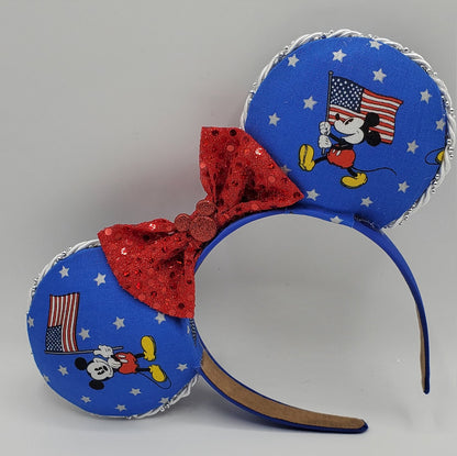 Patriotic Mickey Mouse Inspired Mickey Mouse Ears