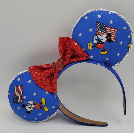 Patriotic Mickey Mouse Inspired Mickey Mouse Ears