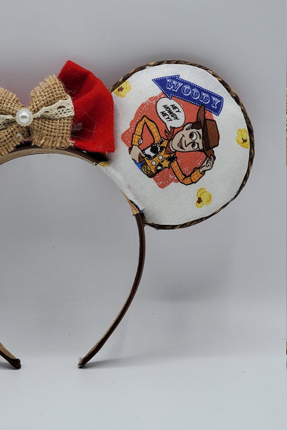 Toy Story Woody and Rex Inspired Minnie Mouse Ears