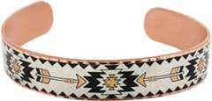 BR - Arrows Native Inspired Cuff - Beautiful adjustable COPPER cuff bracelet.