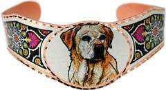 BR - Labrador Retriever Bracelet - Beautiful adjustable COPPER cuff bracelet.