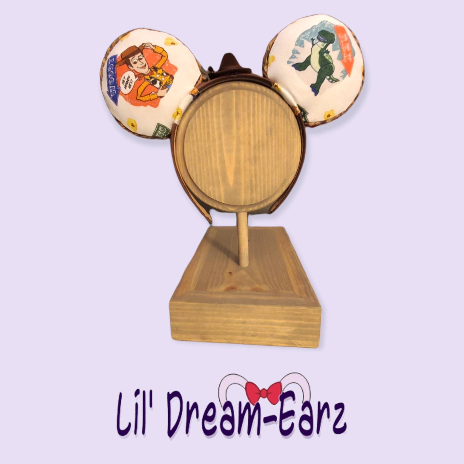 Toy Story Woody and Rex Inspired Minnie Mouse Ears