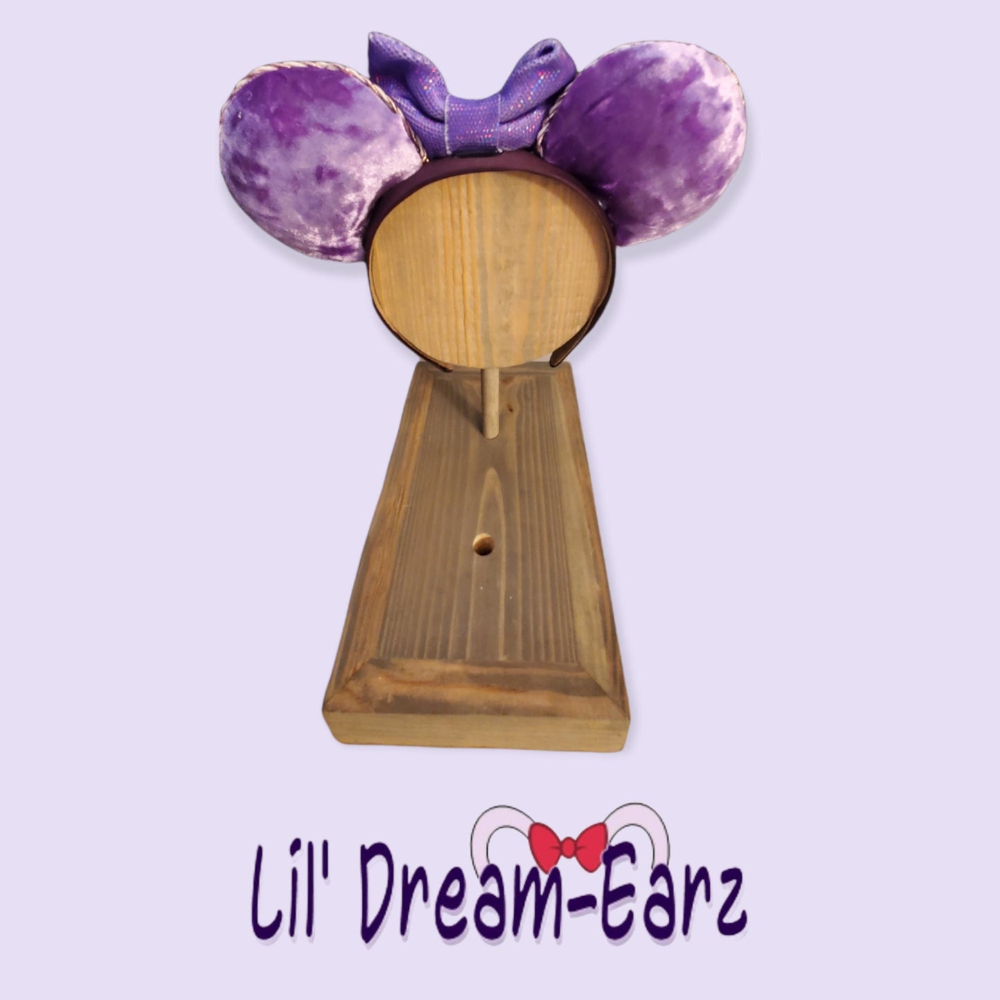 Purple Paisley Inspired Minnie Mouse Ears