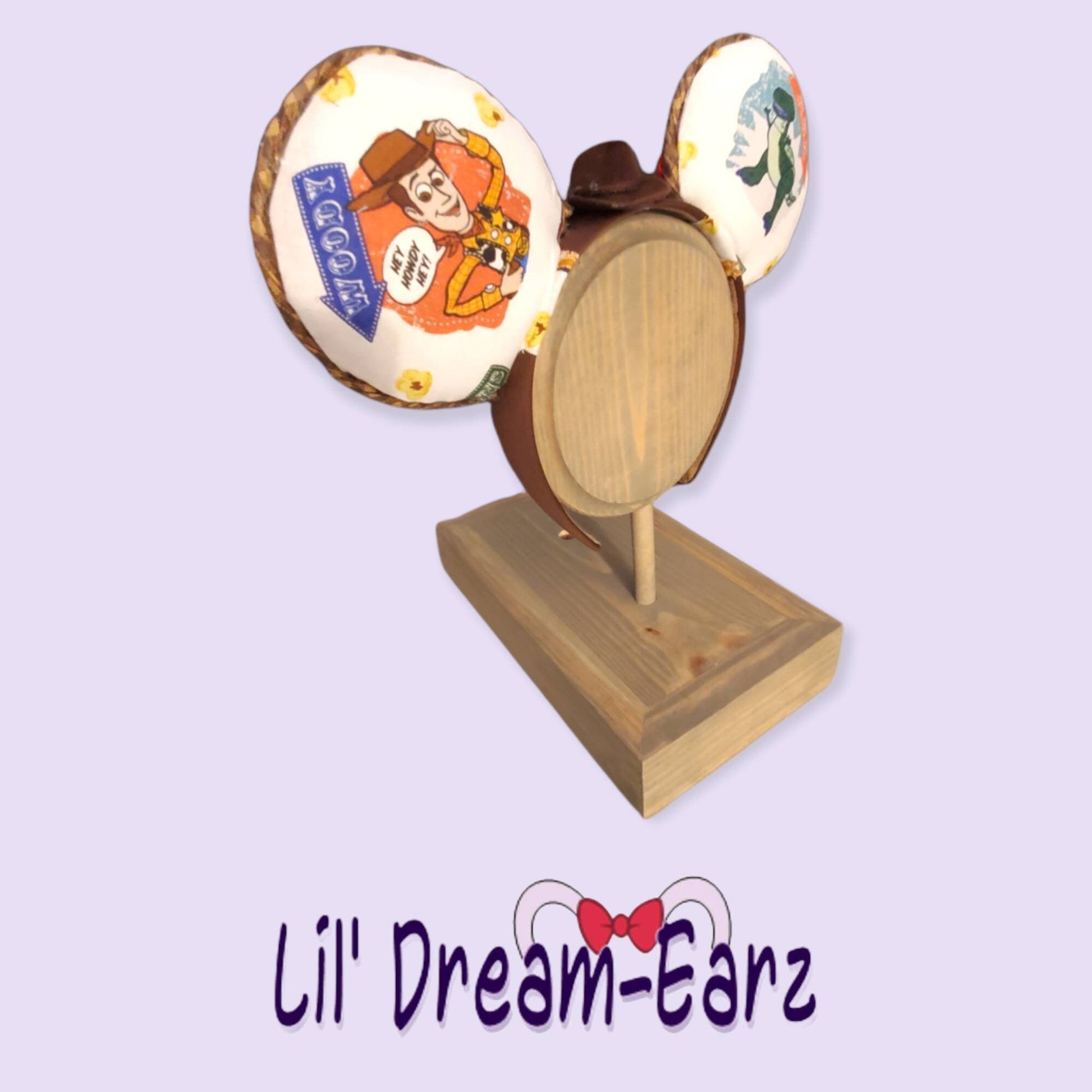 Toy Story Woody and Rex Inspired Minnie Mouse Ears