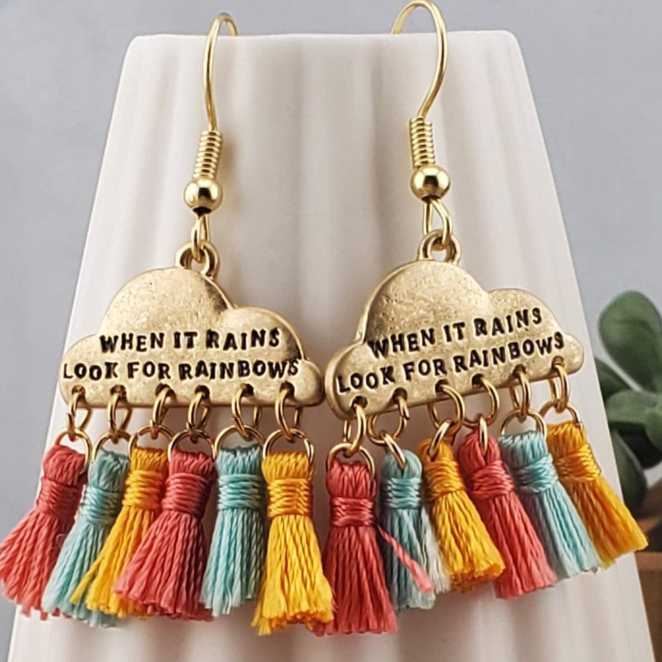 When It Rains, Gold Plated Earring Wire